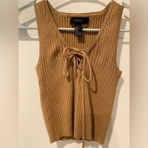 Forever 21 cropped short sleeve